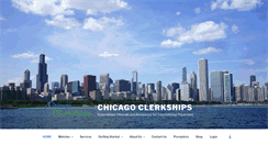 Desktop Screenshot of chicagoclerkships.com